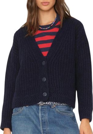 Xirena Womens Milli Cardigan In Navy Blue
