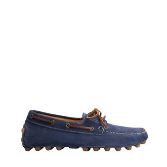 Tod's Gommino Bubble - Heren - Bootschoenen - Blauw - 41 EU - Leer - Schoenen