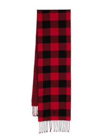 Polo Ralph Lauren Sciarpa a quadri reversibile - Rosso