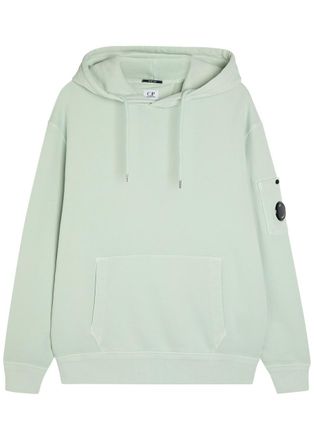 C.P. Company Hooded Cotton Sweatshirt - Blue - XL