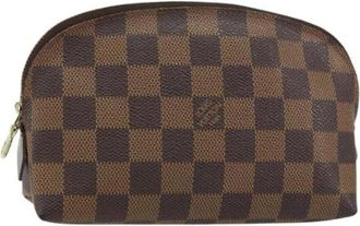 Louis Vuitton Pre-owned Clutches, female, Brown, Size: ONE SIZE Pre-owned Clutch