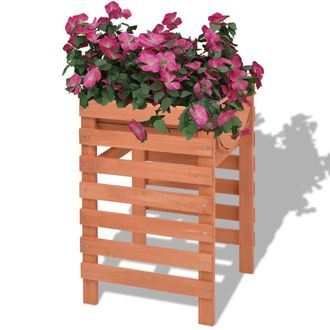 vidaXL Planter 14.9x14.1x23.6 Wood, 42348