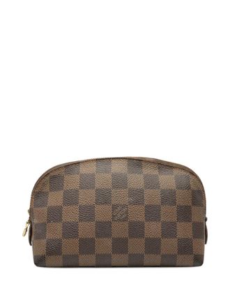 Louis Vuitton 2008 Damier Ebene Cosmetic PM pouch - unisex - Fabric - One Size - Brown