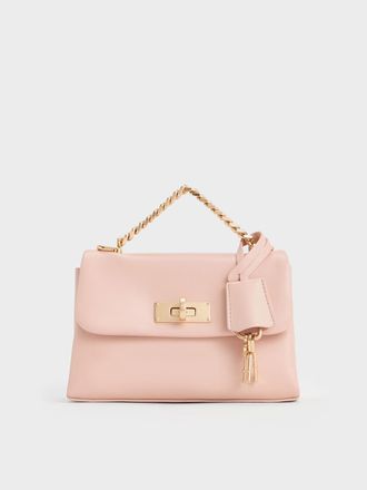Charles & Keith Mini Kerry Chain-Handle Crossbody Bag