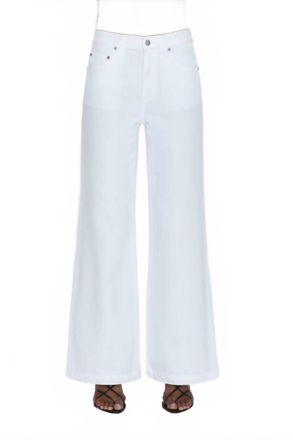 Pistola Denim Jadyn Low Slung Palazzo Jean In Vivid White