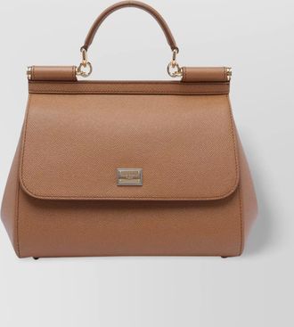 Dolce & Gabbana sicily large leather shoulder bag