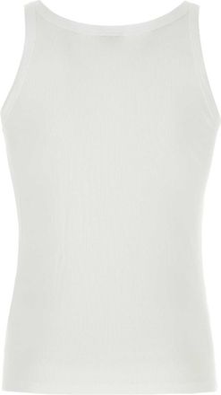 Dolce & Gabbana Mens Marcello Tank Top White Tops