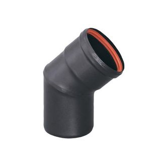 No Brand Codo Estufa Pellet 45 - 100 Mm
