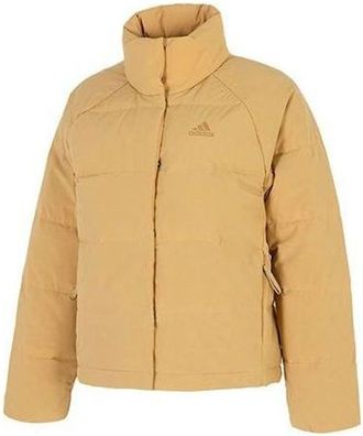 adidas (WMNS) adidas Helionic Relaxed Down Jacket Asia Sizing Tan HE1457