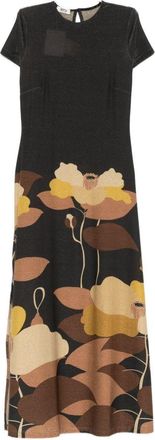 Siyu Ninfa lange jurk