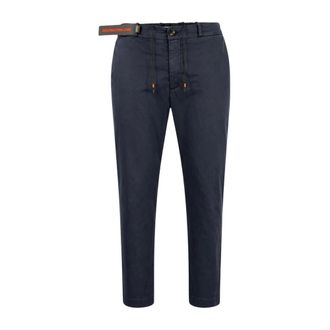Roberto Ricci Design Chinos, male, Blue, Size: 3XL Cottech Chino Jo Pant