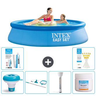 Intex Piscina Easy Set Redonda - 244x61 Cm - 7-piezas S22376