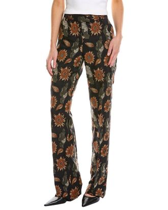 Ferragamo Ferragamo Floral Print Trousers
