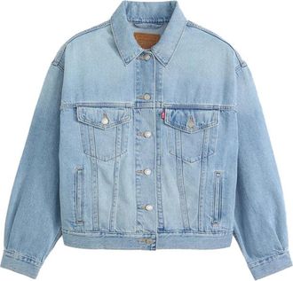 Levi's 90s Trucker Jacket - Dames - Spijkerjassen - Blauw - S - Katoen - Jassen