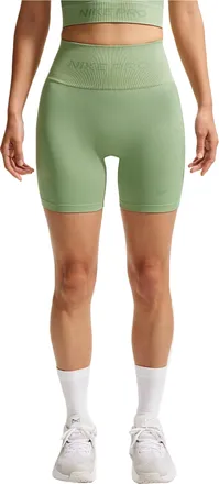 Nike (WMNS) Nike Pro Seamless Dri-Fit High-Waisted 5 Cycling Shorts Steam IF1211-006
