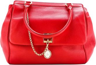 Dolce & Gabbana Miss Sicily Bag Leather Large satchel - Rood