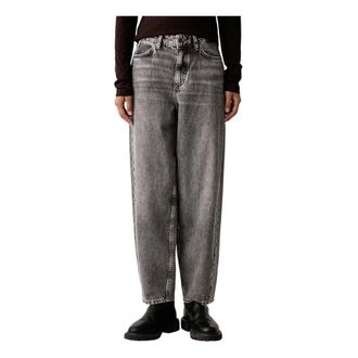Marc O'Polo Barrel Cropped Jeans - Dames - Jeans - Grijs - Maat: W29 L32