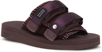 Forte_Forte Womens Double-Strap Sandals Grape