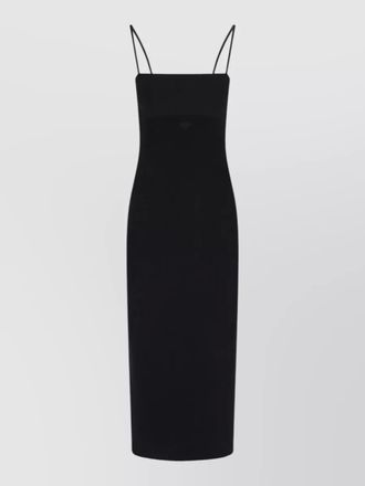 Alexander Wang spaghetti strap midi dress knee length