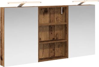 vidaXL Juego De Muebles De Ba&ntilde;o 3 Uds. 120 X 10,5 X 60,5 Cm Vidaxl