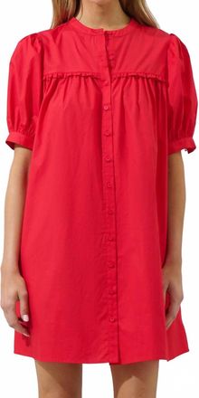 Sugarlips Alenka Mini Dress In Red