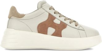 Hogan Sneakers Rebel con applicazione - Toni neutri
