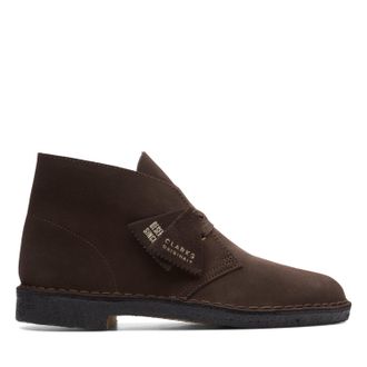 Clarks Desert Boot in Brown Suede
