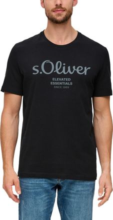 s.Oliver T-Shirt aus atmungsaktiver Baumwolle