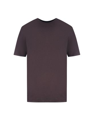 Amiri Mens Amiri Print Logo Brown T-Shirt - Black - Size: 42