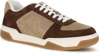 Valentino Garavani Mens Sparry Sneakers Suede And Nappa Bark Brown-Cammello-Cammello-Cam-Ivo-Amb Brown-cammello/cammello/cam/ivo-amb