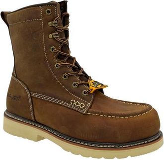 Adtec Apex 8 SR Moc-Toe Work Boots in Crazy Horse at Nordstrom, Size 10.5