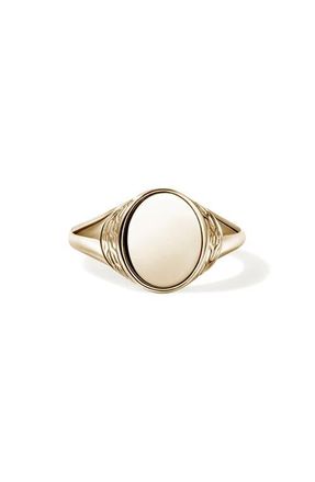 John Hardy Icon 50 Signet Ring in Gold at Nordstrom, Size 6