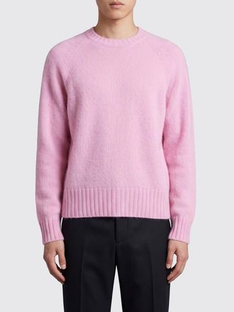 Tom Ford Maglia girocollo in puro cashmere con bordi a costine