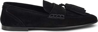 Dolce & Gabbana Black Tassel Loafers