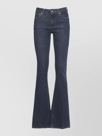 Dondup straight jeans cotton five pocket belt loops