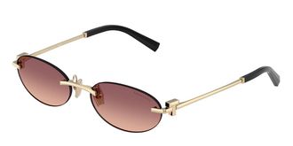 Tiffany & Co. TF3119D Asian Fit 62408D Mens Sunglasses Gold Size 56