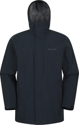 Mountain Warehouse Heren Ridge Waterdichte Jas (Marineblauw)