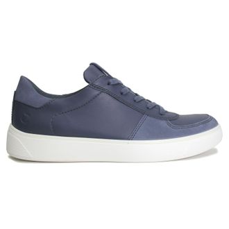 Ecco Ecco Street Tray Nubuck Leather Mens Lace Up Trainers - Ombre - Size:UK 10.5-11