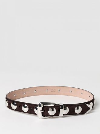 Khaite Cintura in camoscio con borchie