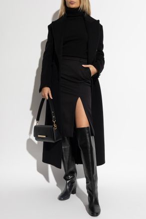Dolce & Gabbana Wool Skirt, Womens, Black