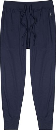 Polo Ralph Lauren Logo Cotton Pyjama Trousers - Navy - Xxl