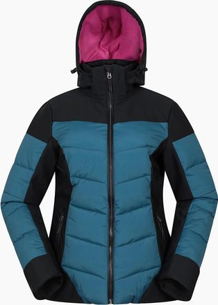 Mountain Warehouse Womens Mountain Warehouse Womens/Ladies Resort RECCO Padded Ski Jacket - Green - Size: 18