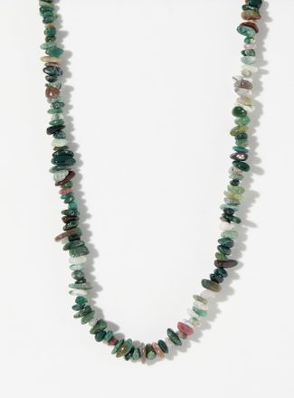 Le 31 Mens Irregular natural stone necklace