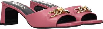 Versace Leather Mule - Pink