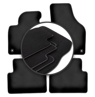 OEM Alfombrillas Premium Para Volkswagen Tiguan I Monovolumen (2007-2015)