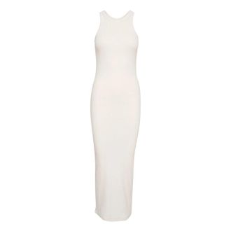 Inwear Eenvoudige Tankjurk Whisper White - Dames - Casual kleedjes - Wit - S - Katoen - Kleedjes
