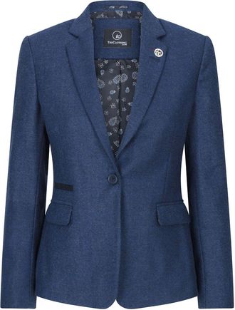 TruClothing Wsn - Blazer Tweed Herringbone 1920s Wool Acrylic Blend