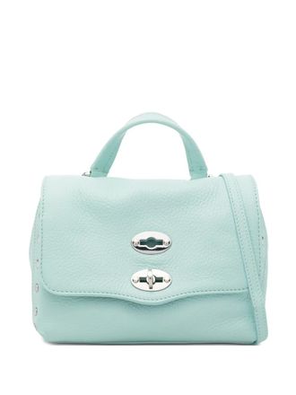 Zanellato baby Postina Daily studded-embellishment tote bag - women - Bovine Leather/Cotton - OS - Blue