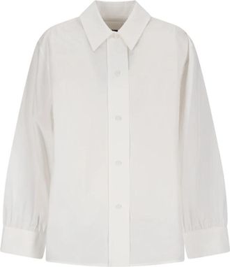 Jil Sander Stijlvolle Shirt voor Vrouwen - Dames - Overhemden - Wit - S - Overhemden