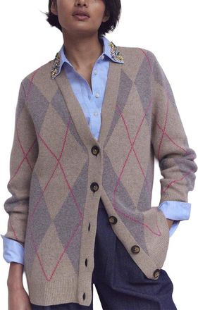 Boden Quinn Wool & Alpaca-Blend Boyfriend Cardigan